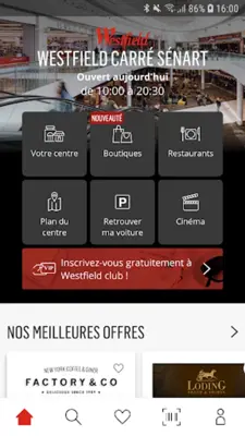 Westfield Carré Sénart android App screenshot 4